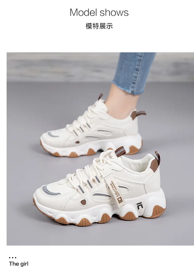 Women White Fila Lace Casual Sneakers 2025 — feature 14