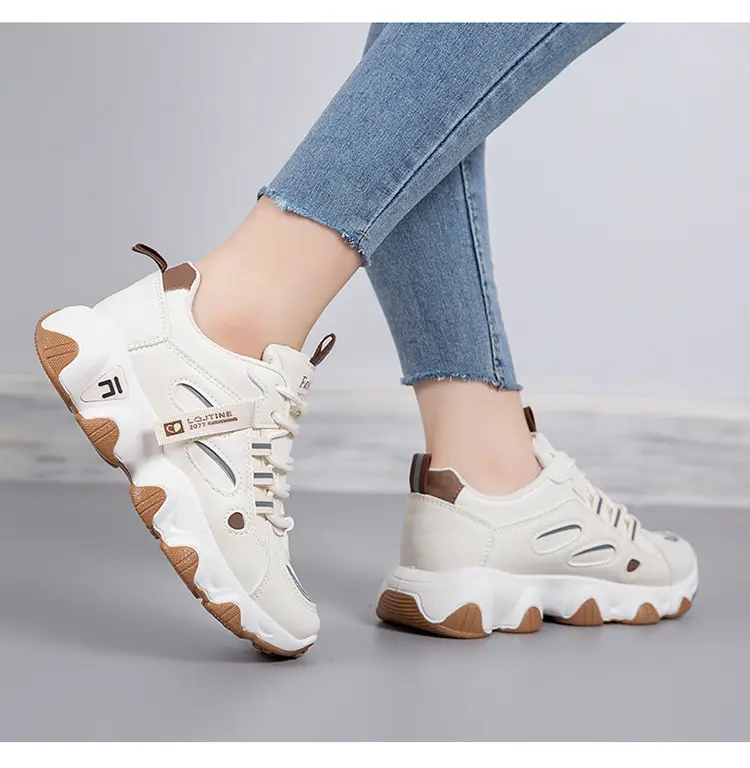 Women White Fila Lace Casual Sneakers 2025 — feature 18