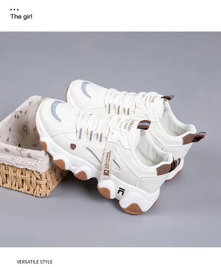 Women White Fila Lace Casual Sneakers 2025 — feature 21