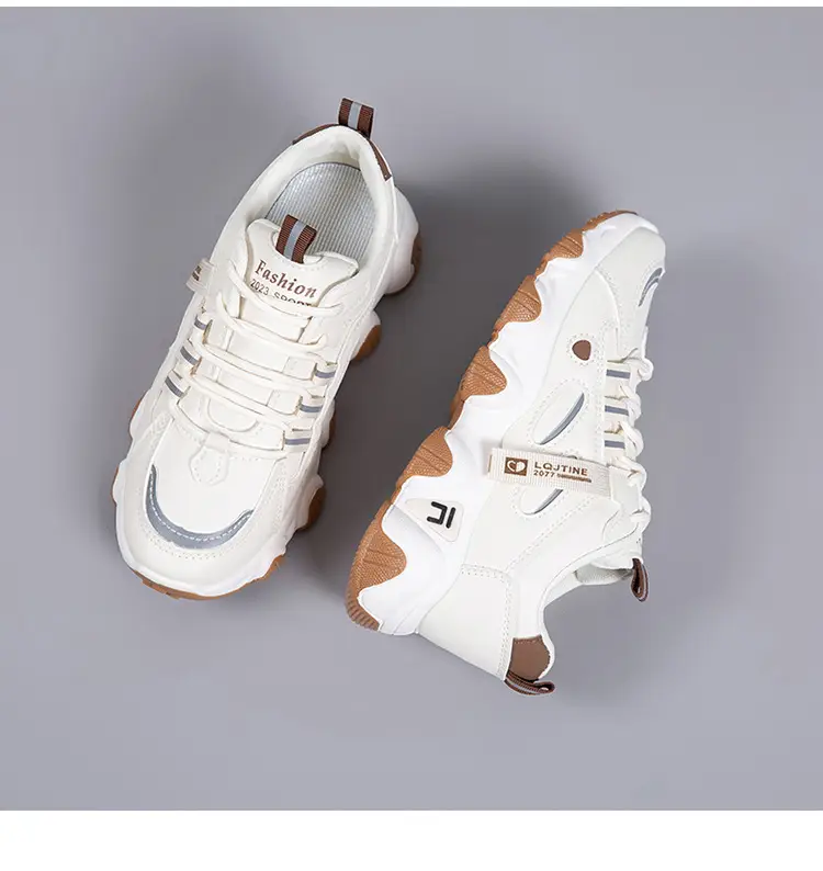 Women White Fila Lace Casual Sneakers 2025 — feature 24