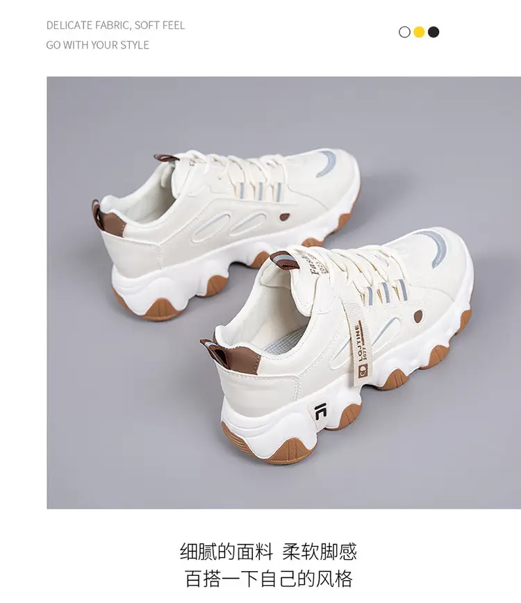 Women White Fila Lace Casual Sneakers 2025 — feature 7