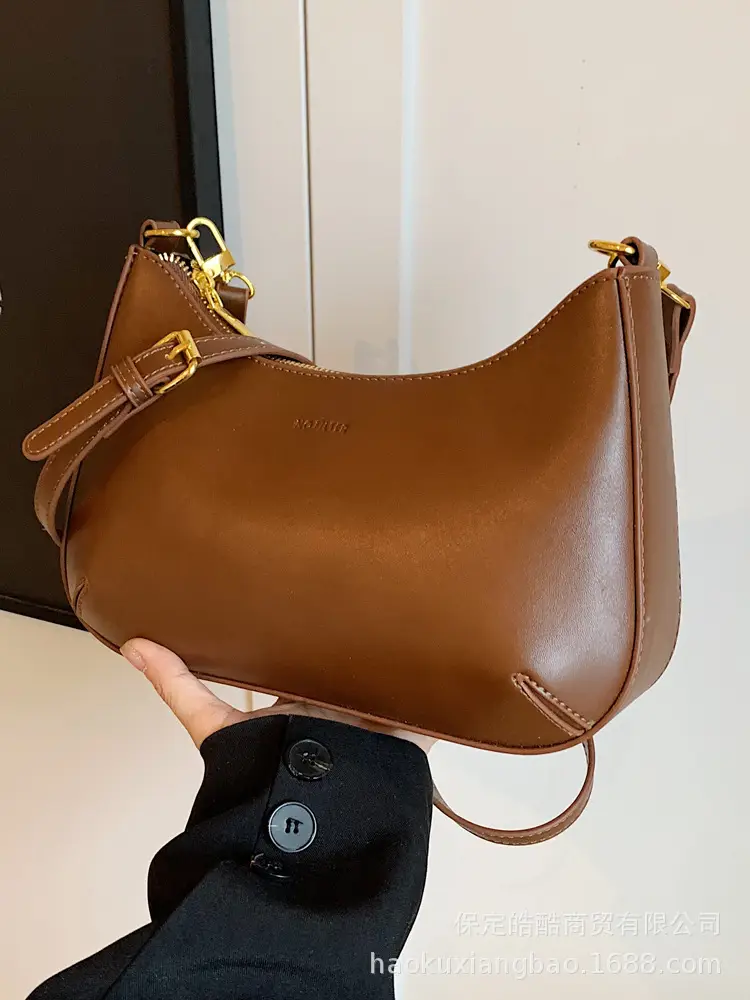 Women's Tan Shoulder Crossbody Bag 2024 New - Image 8