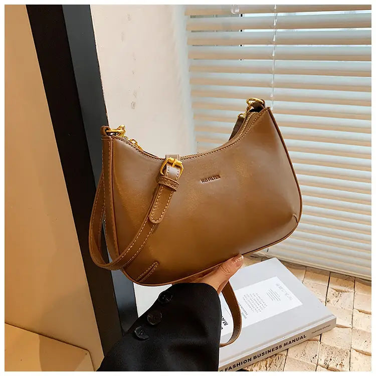 Women's Tan Shoulder Crossbody Bag 2024 New — feature 13