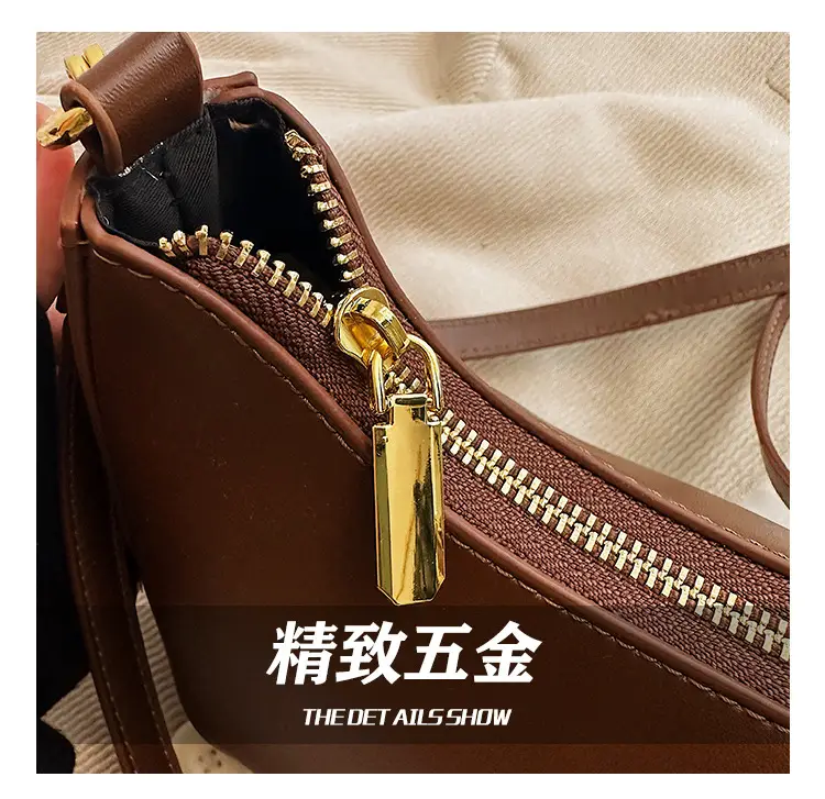 Women's Tan Shoulder Crossbody Bag 2024 New — feature 4