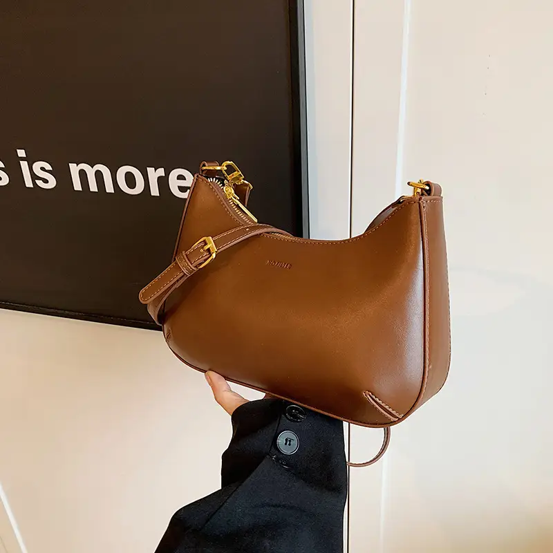 Women's Tan Shoulder Crossbody Bag 2024 New - Image 2