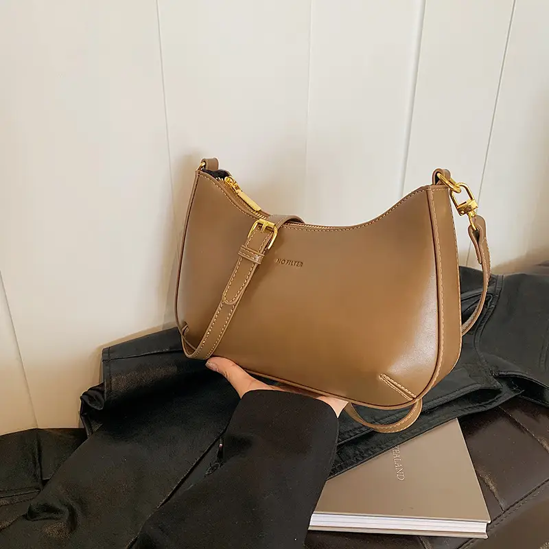 Women's Tan Shoulder Crossbody Bag 2024 New - Image 3