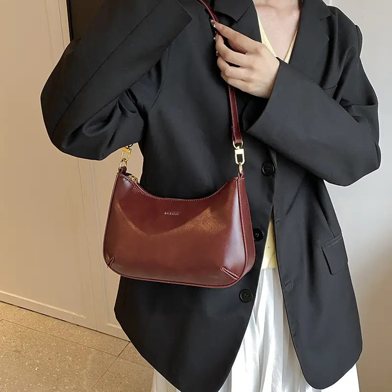 Women's Tan Shoulder Crossbody Bag 2024 New - Image 5