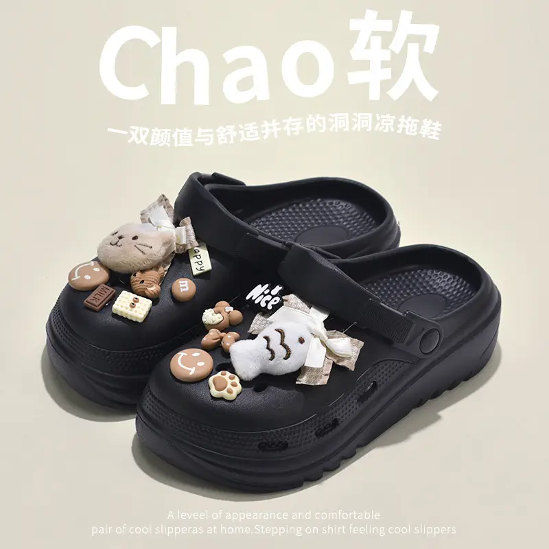 Catfish Hole Shoes for Women, Summer 2026 New Fashion Thick-Soled Non-Slip Odor-Resistant Outdoor Closed-Toe Sandals for Men - Image 7