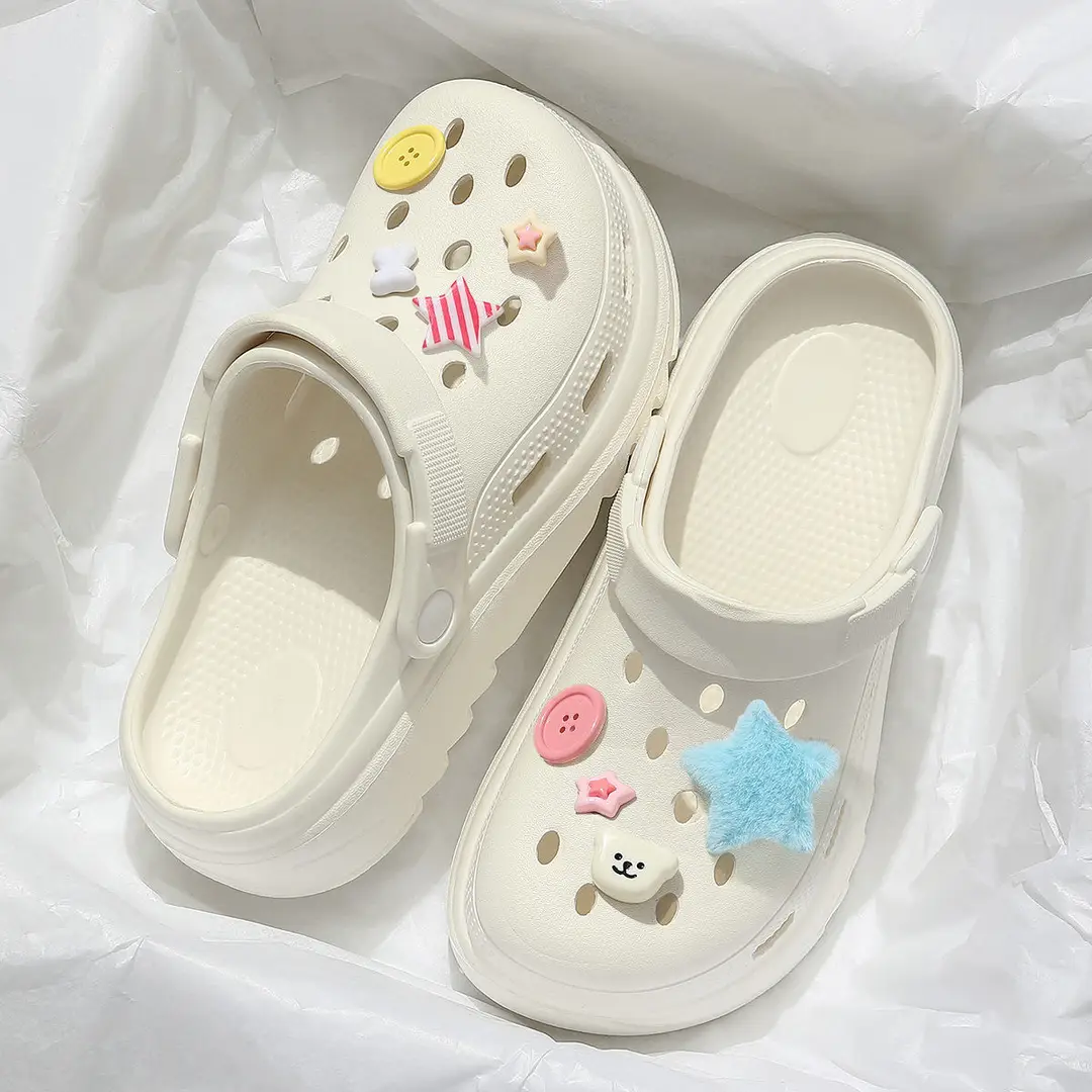 Vietnamese Cross-Border Summer Sports Wear-Resistant Non-Slip Odorless Eva Thick Soft Sole Driving Dual-Use Slippers for Women - Image 13