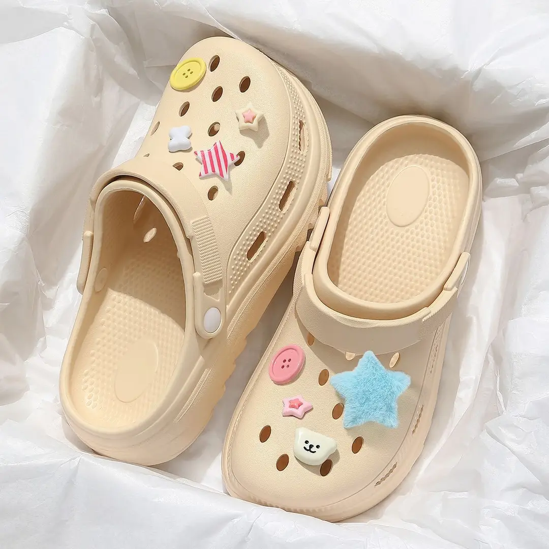 Vietnamese Cross-Border Summer Sports Wear-Resistant Non-Slip Odorless Eva Thick Soft Sole Driving Dual-Use Slippers for Women - Image 14