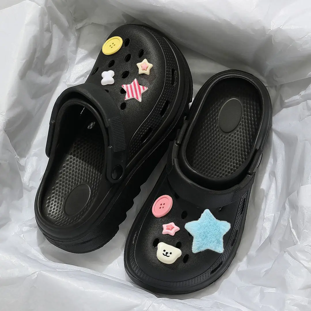 Vietnamese Cross-Border Summer Sports Wear-Resistant Non-Slip Odorless Eva Thick Soft Sole Driving Dual-Use Slippers for Women - Image 15