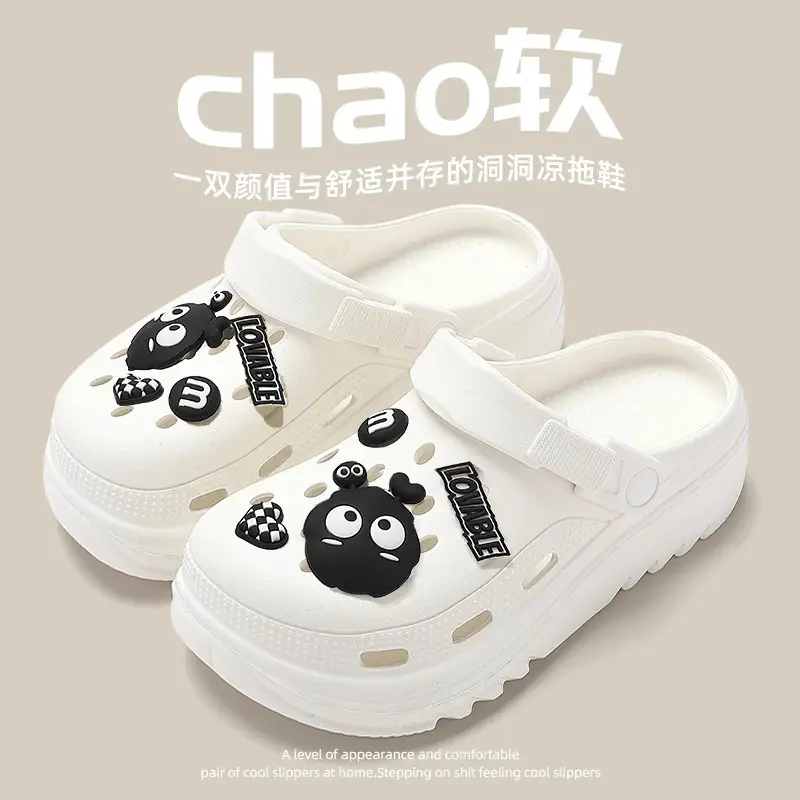 Vietnamese Cross-Border Summer Sports Wear-Resistant Non-Slip Odorless Eva Thick Soft Sole Driving Dual-Use Slippers for Women - Image 22