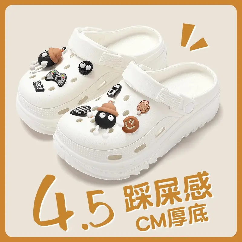 Vietnamese Cross-Border Summer Sports Wear-Resistant Non-Slip Odorless Eva Thick Soft Sole Driving Dual-Use Slippers for Women - Image 25