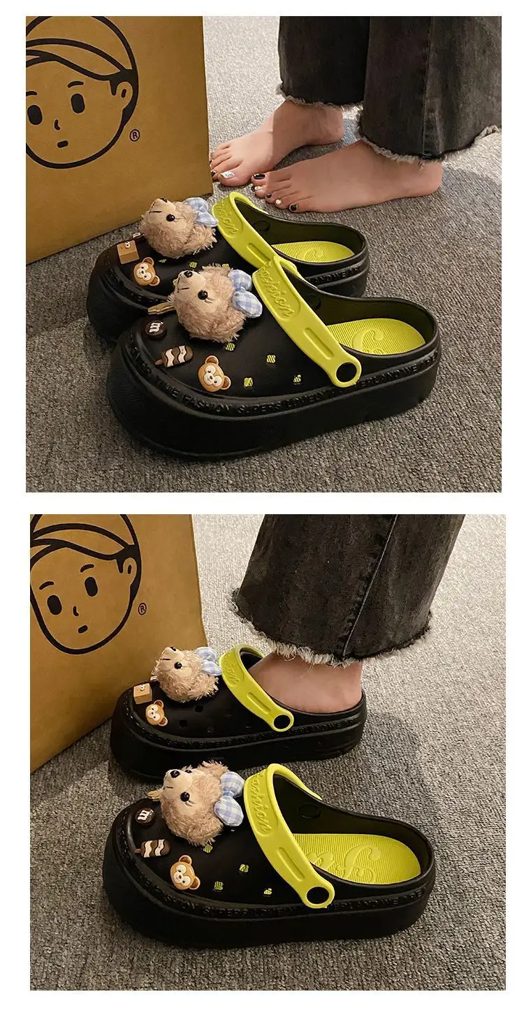 Removable Eva Clogs Women's Summer Platform Shoes — feature 14