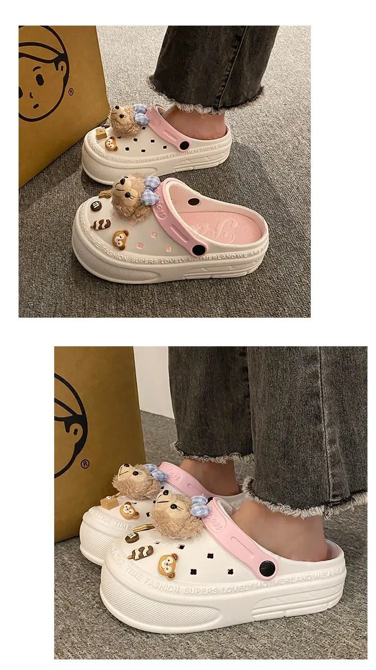 Removable Eva Clogs Women's Summer Platform Shoes — feature 16