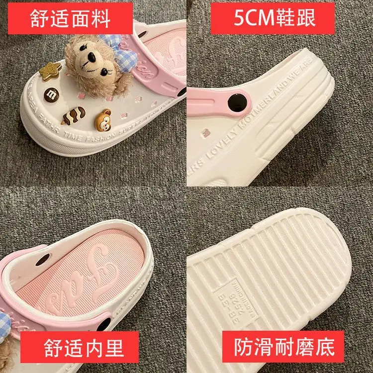 Removable Eva Clogs Women's Summer Platform Shoes — feature 25