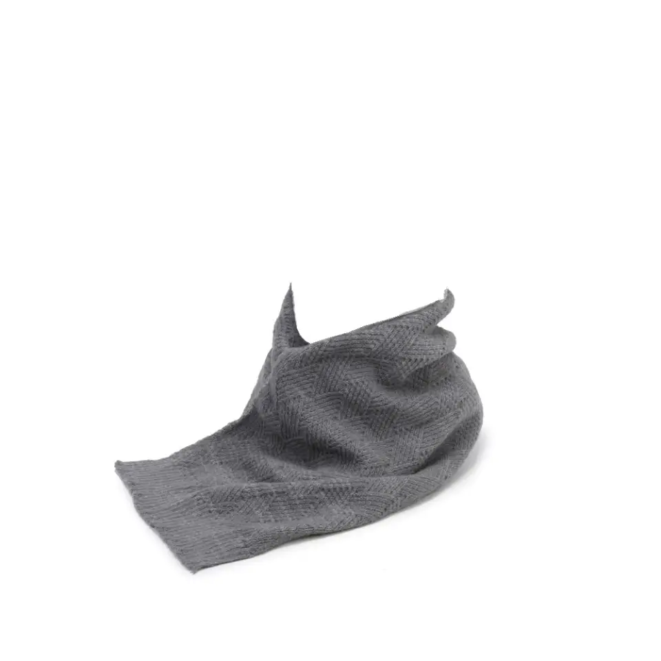 Ladies Winter Beige Knitted Hat & Scarf Set - Image 16