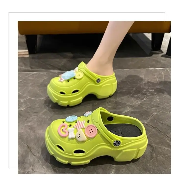 Women's Cute Hole Shoes Black Summer Sandals — feature 29