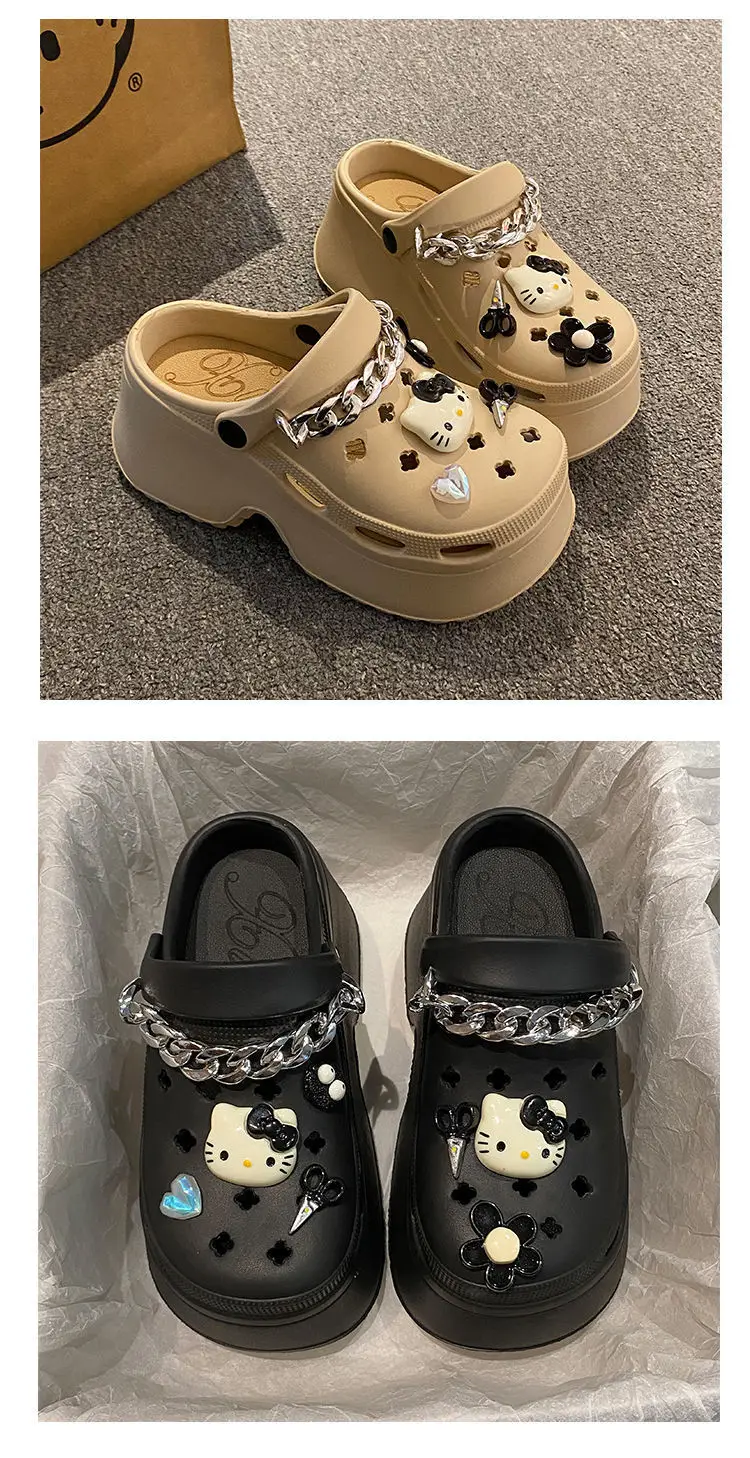 Eva Super Thick Chain Clogs Women Sandals 2025 — feature 24