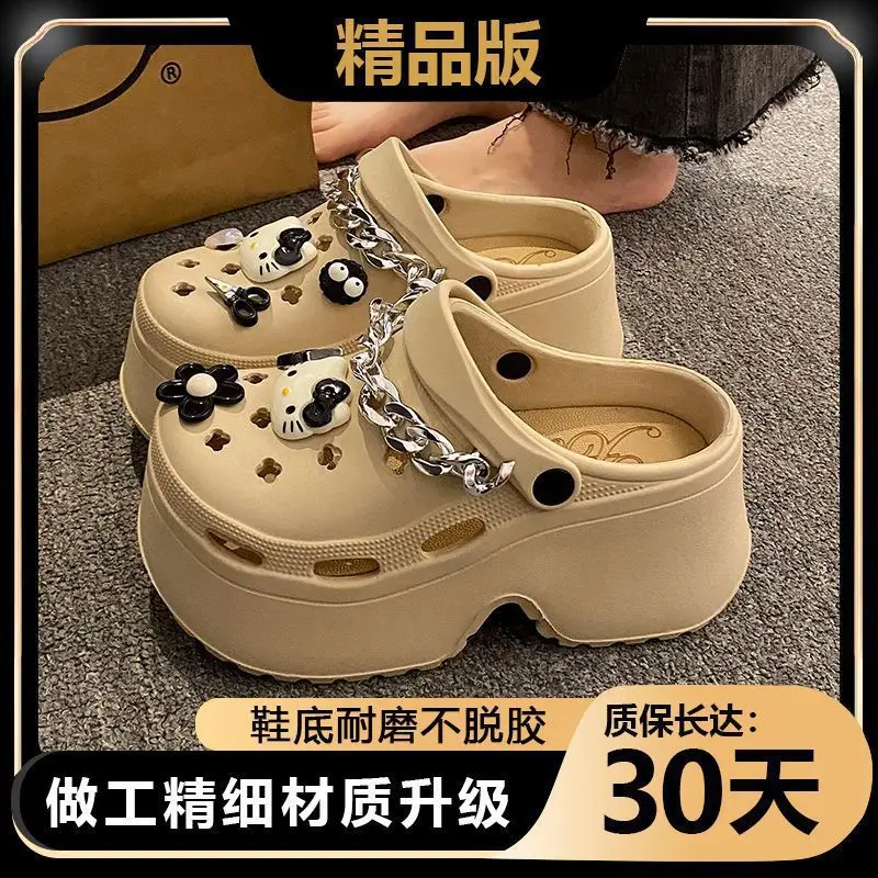 Eva Super Thick Chain Clogs Women Sandals 2025 - Image 2