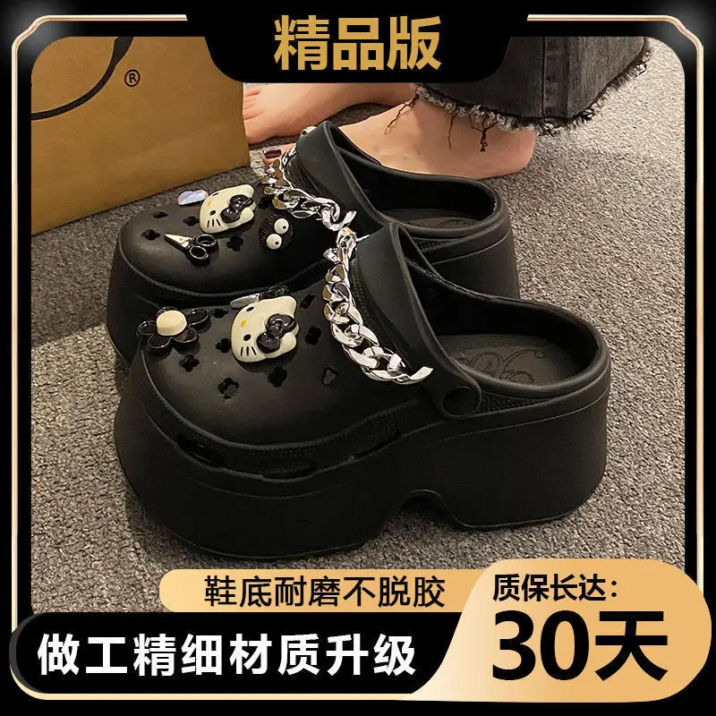 Eva Super Thick Chain Clogs Women Sandals 2025 - Image 3