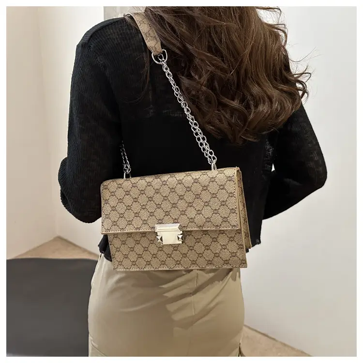 Retro GG Monogram Shoulder Bag for Women 2024 — feature 10