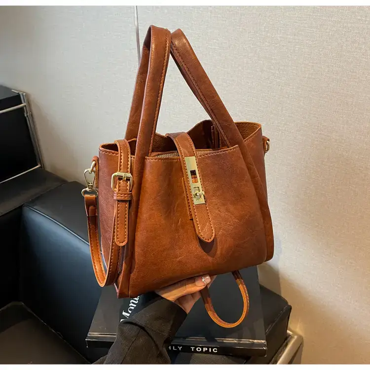 Black Leather Bucket Bag for Women 2024 — feature 36