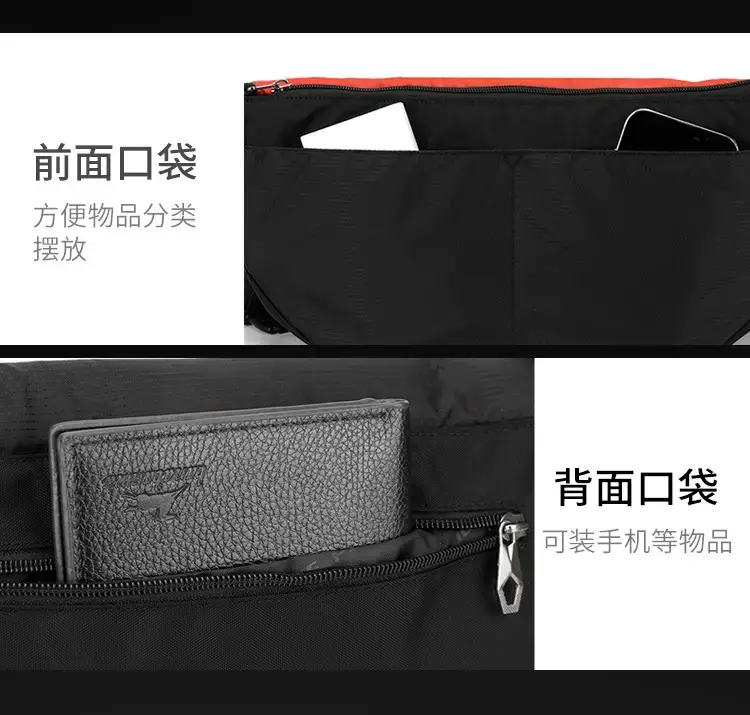 Men's Black Crossbody Bag Large Capacity Multi-Functional — feature 10