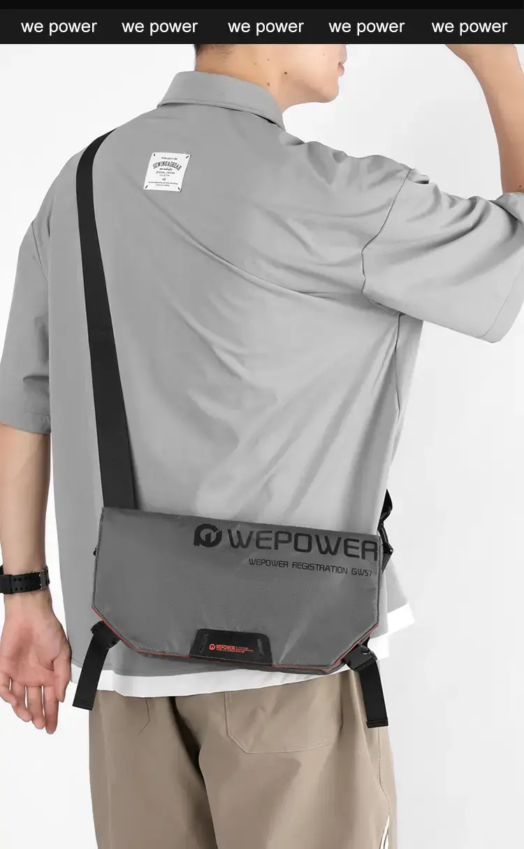 Men's Black Crossbody Bag Large Capacity Multi-Functional — feature 16