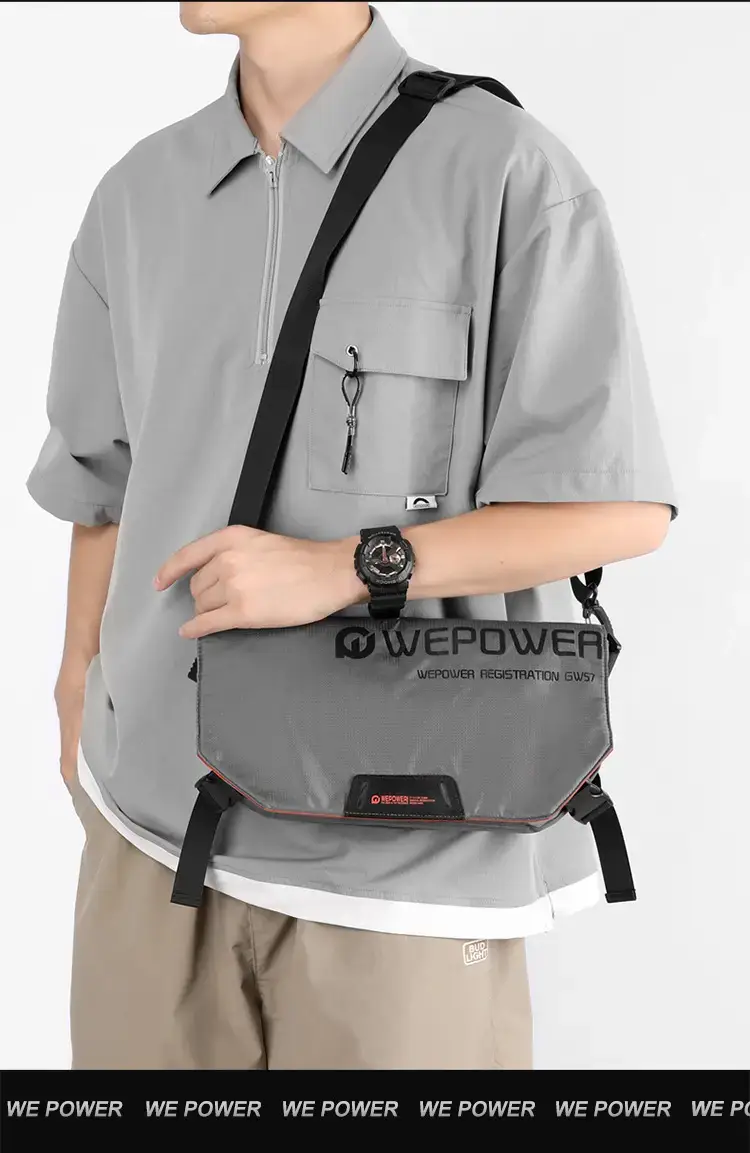 Men's Black Crossbody Bag Large Capacity Multi-Functional — feature 19