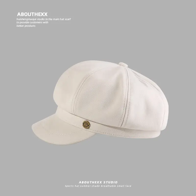Autumn Winter Cotton Octagonal Cap for Kids — feature 10