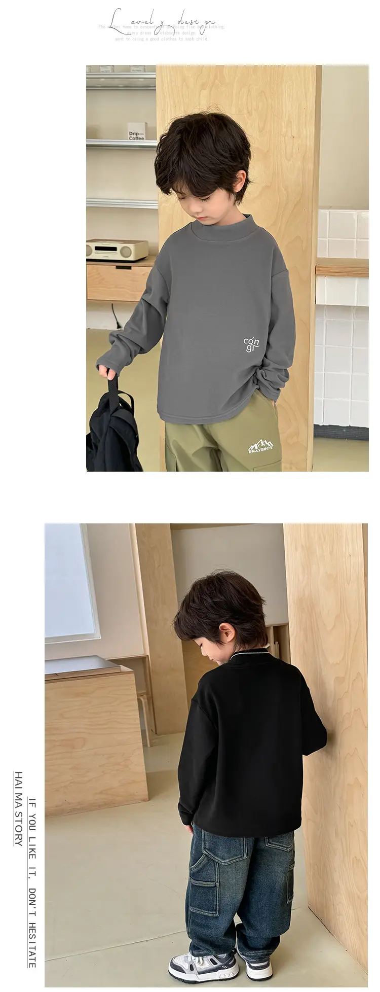 2025 Boys Thermal T-Shirt Long Sleeve Winter Wear — feature 12
