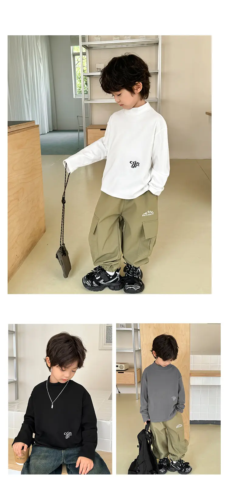 2025 Boys Thermal T-Shirt Long Sleeve Winter Wear — feature 13