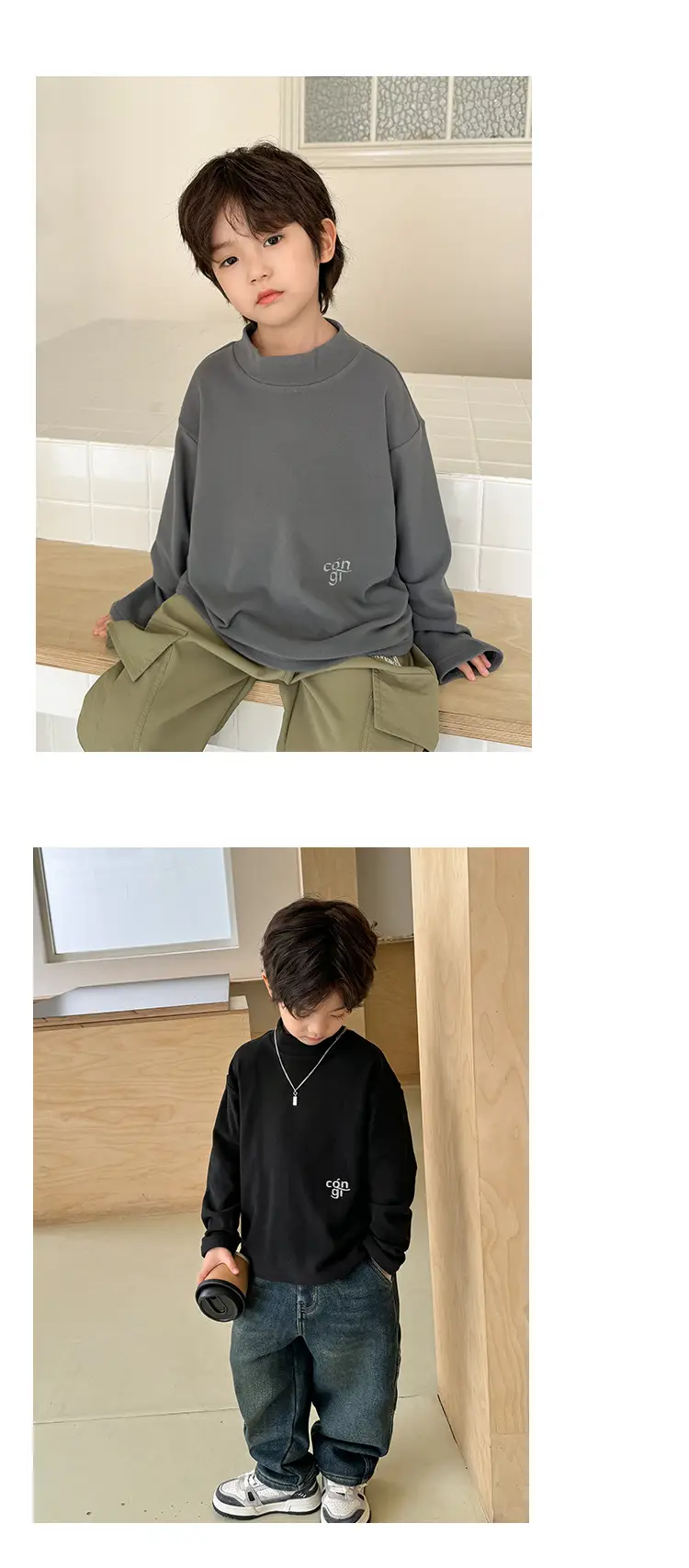 2025 Boys Thermal T-Shirt Long Sleeve Winter Wear — feature 15