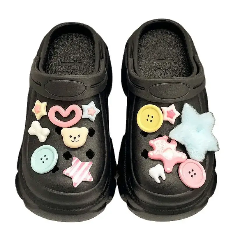 Women's Cute Clogs Summer 2024 Non-Slip Thick Soles - Image 7