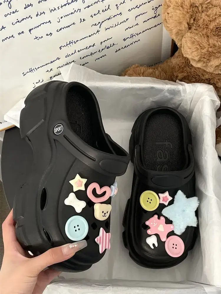 Women's Cute Clogs Summer 2024 Non-Slip Thick Soles — feature 13