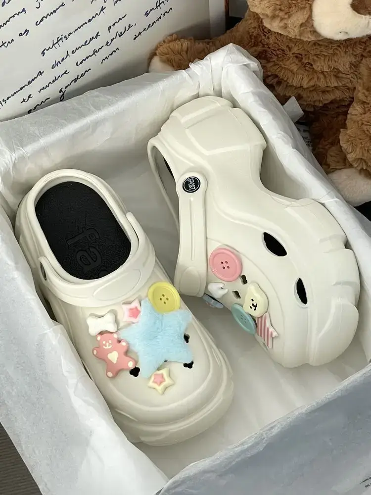 Women's Cute Clogs Summer 2024 Non-Slip Thick Soles — feature 17