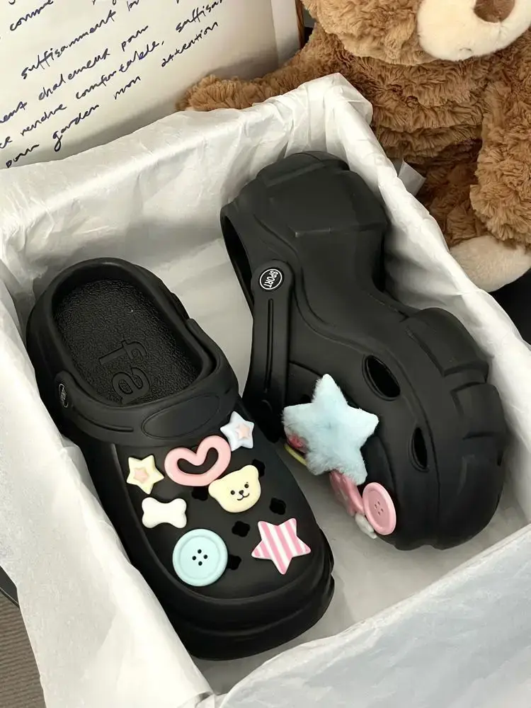 Women's Cute Clogs Summer 2024 Non-Slip Thick Soles — feature 18