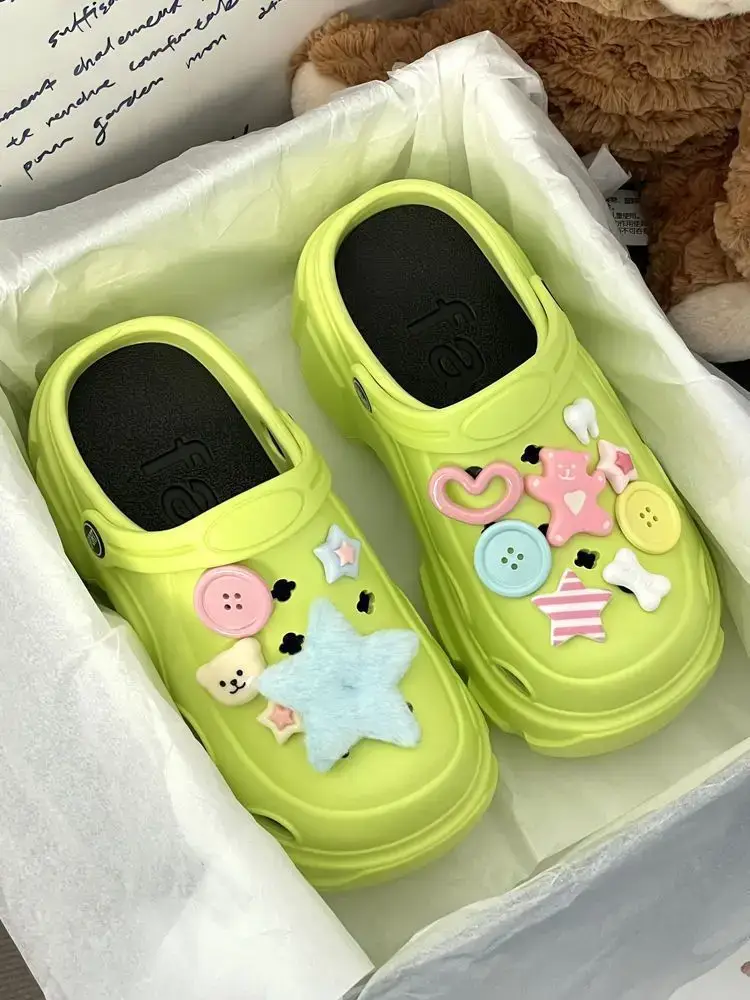Women's Cute Clogs Summer 2024 Non-Slip Thick Soles — feature 20