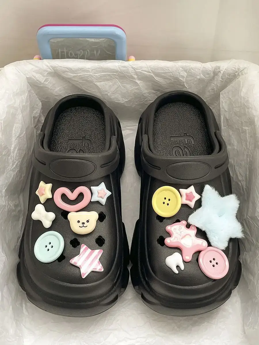 Women's Cute Clogs Summer 2024 Non-Slip Thick Soles — feature 22