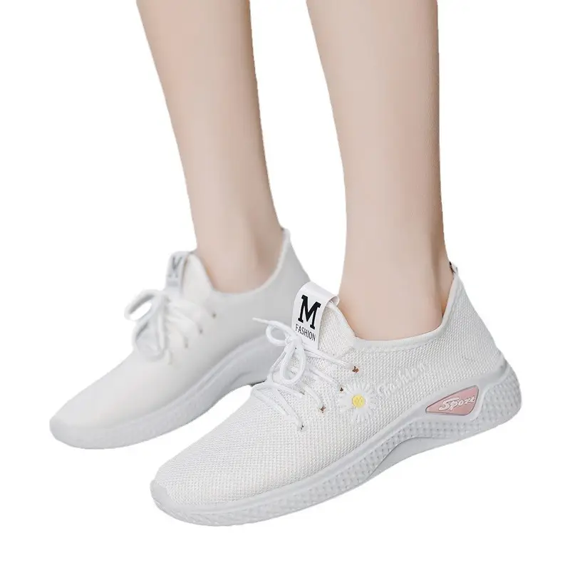 Spring and summer new daisy women's cloth shoes breathable casual shoes children's sneaker student shoes stall supply wholesale - Image 5