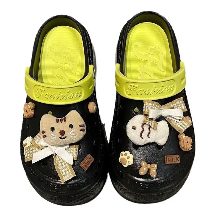 Women's Pink Bear Design Sandals 2024 Summer - Image 8