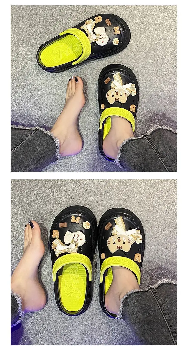 Women's Pink Bear Design Sandals 2024 Summer — feature 20