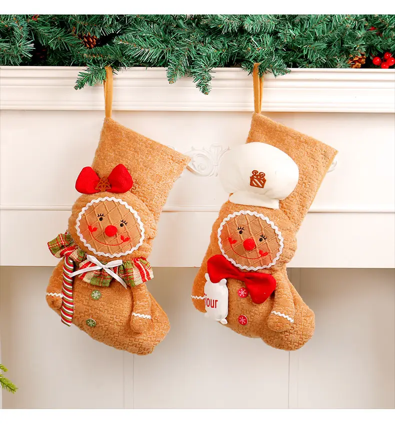 Christmas Gingerbread Doll with Red Dress 211g — feature 9