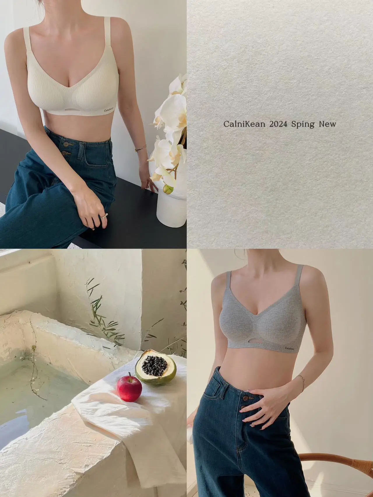 Oxygen Cotton 3D Jelly Sports Bra Large U-Back — feature 10