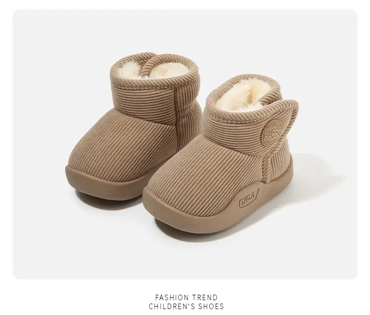 Winter Cotton Snow Boots for Boys Girls Soft Sole — feature 20