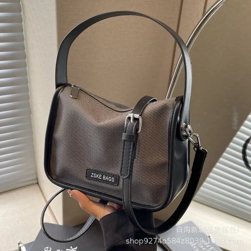 Women's Small Crossbody Bag Tan Leather 2024 - Image 7