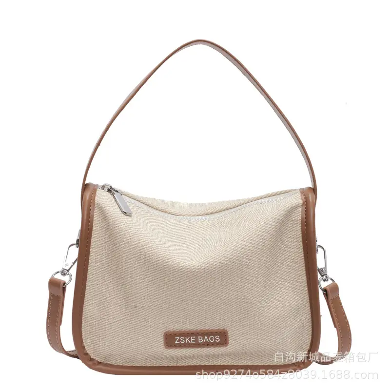 Women's Small Crossbody Bag Tan Leather 2024 - Image 10