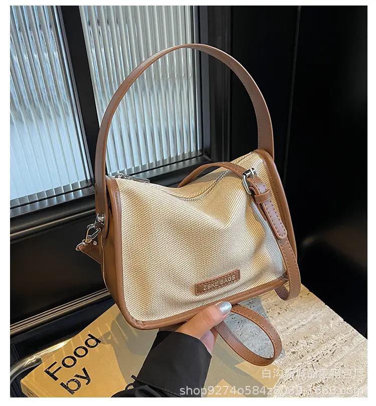 Women's Small Crossbody Bag Tan Leather 2024 — feature 1
