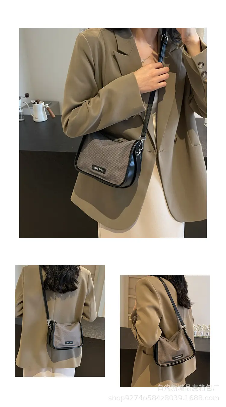 Women's Small Crossbody Bag Tan Leather 2024 — feature 10